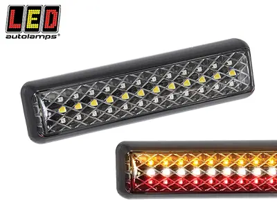 LED Autolamps LED tagatuli, 200BIRSTME