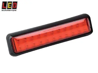 LED Autolamps LED tagumine udutuli, 200×50 mm