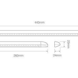 LED Autolamps markiituli 2