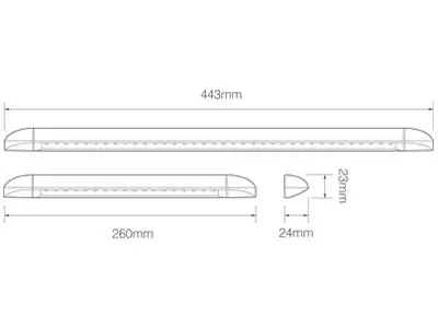 LED Autolamps markiituli 2