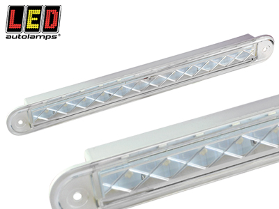 LED Autolamps LED tagatuli, 237×25 mm, 12 V, 1614-235WSTI12