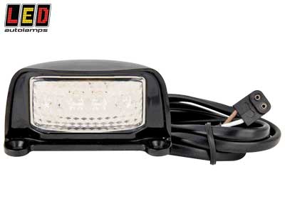 LED Autolamps LED numbrituli, 76×41 mm, 12-24 V, 1614-35BLME1P