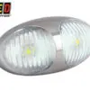 LED Autolamps LED ääretuli, 70×35 mm, valge, 12-24 V, 1614-37CWM2P