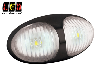 LED Autolamps LED ääretuli, 70×35 mm, valge, 12-24 V
