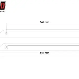 LED Autolamps korpus LED uksetulele 2