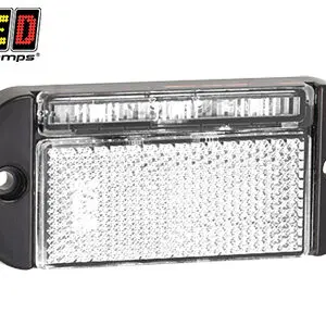 LED Autolamps LED ääretuli, 100×44 mm, valge, 12-24 V