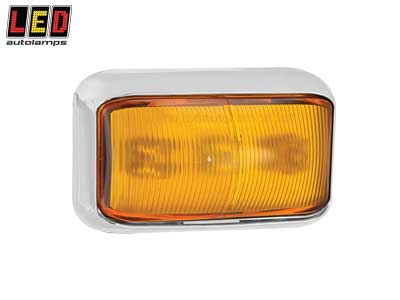 LED Autolamps LED-külje suunatuli, Cat. 5, 58×35 mm, kollane, 12-24 V, 1614-58CAME