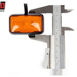 LED Autolamps LED-külje suunatuli, Cat. 5, 58×35 mm, kollane, 12-24 V, 1614-58CAME 3