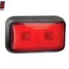 LED Autolamps LED ääretuli, 58×35 mm, punane, 12-24 V, 1614-58RME