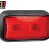 LED Autolamps LED ääretuli, 58×35 mm, punane, 12-24 V, 1614-58RME2P