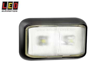 LED Autolamps LED ääretuli, 58×35 mm, valge, 12-24 V, 1614-58WME