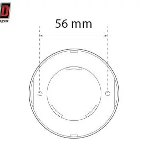 LED Autolamps LED sisetuli, 75×17 mm 3