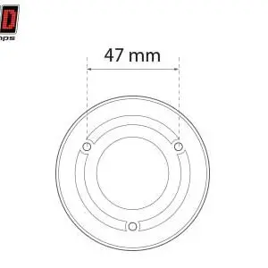 LED Autolamps LED sisetuli, 79×14 mm, 12 V, 1614-79WWR12 3