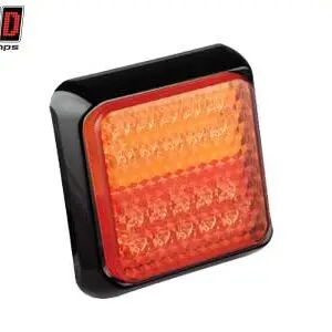 LED Autolamps LED tagatuli, 100×100 mm, 12-24 V, 1614-80BSTIME