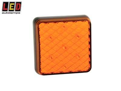 LED Autolamps LED tagumine suunatuli, 81×81 mm