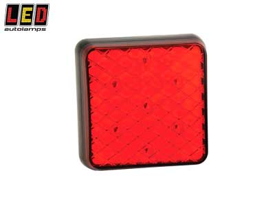 LED Autolamps LED tagatuli, 81×81 mm, 12-24 V, 1614-81RM
