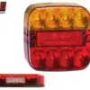 LED Autolamps LED tagatuli, 107×107 mm, 12 V, 1614-99ARL