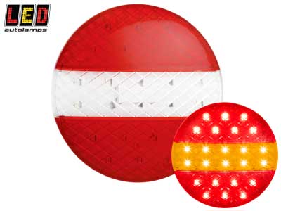 LED Autolamps LED tagatuli, 140×20 mm, 12-24 V, 1614-EU140STIM