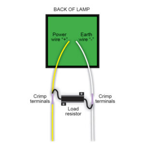 LED Autolamps koormustakisti 2