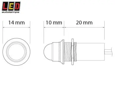 LED Autolamps LED märgutuli 2