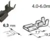 TE Connectivity juhtmeots 4-6mm², FASTIN-FASTON