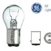 GE metallsokliga pirn, P21/4W, BAZ15d