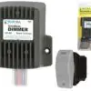 Blue Sea dimmer, 82×89 mm