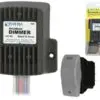Blue Sea dimmer, 82×89 mm, 12 V