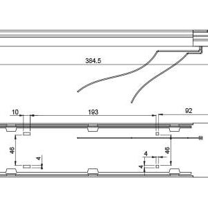 LED sisetuli, 385×83 mm 3