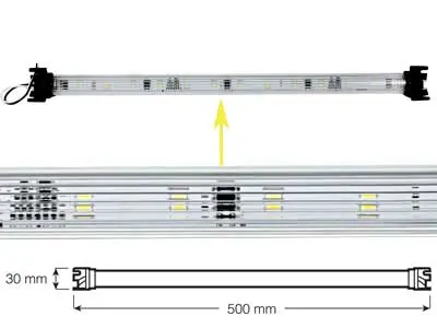 LED sisetuli, 500×30 mm 2