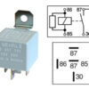 Wehrle lülitusrelee, vastuksella, 12 V