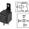 Mahle lülitusrelee, diodilla, 12 V, 21213103N