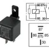 Mahle lülitusrelee, vastuksella, 24 V, 21413101N