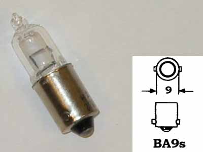 Mini-halogeen pirn, 5W (BA9S)
