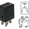 Wehrle mikrorelee, VASTUKSELLA, 24 V