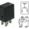 Wehrle mikrorelee, VASTUKSELLA, 24 V