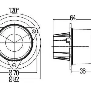 Hella LED tagumine suunatuli 2