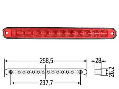 Hella LED pidurituli