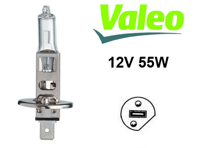 Valeo halogeenpirn H1, P14.5s, 12 V