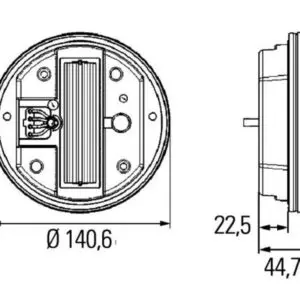 Hella LED tagatuli, 4100 2