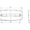 LED ääretuli, 345600-267