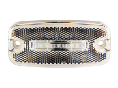 Hella LED ääretuli, 111×51 mm, valge, 24 V