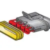 Pistik, Superseal, 4423700
