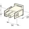 MTA pistik, Mate-N-Lock, 4426030