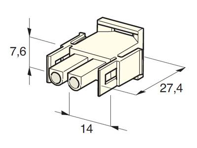 MTA pistik, Mate-N-Lock, 4426030