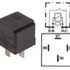 Hella lülitusrelee, vastuksella, 12 V