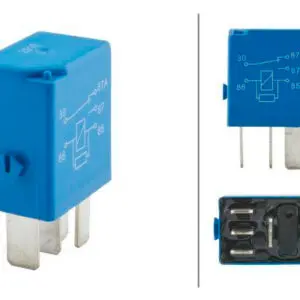 Hella mikrorelee, VASTUKSELLA, 12 V, 4RD933319007