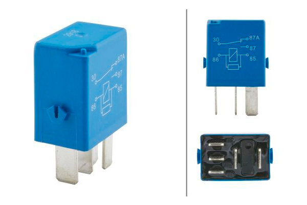 Hella mikrorelee, VASTUKSELLA, 12 V, 4RD933319007