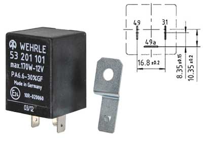 Suunarelee, max. 170W