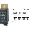 Suunarelee, 12 V, 58227001